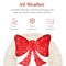 Best Choice Products 48in Pre-Lit Outdoor Christmas Wreath, LED Metal Holiday Décor w/ 140 Lights, Bow